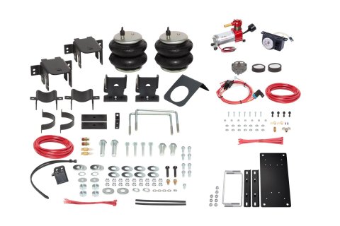 Firestone Ride-Rite Analog All-In-One Kits W217602863 Air Springs, All-In-One, Air Compressor, Gauge, Rear, Ford, Kit