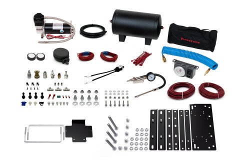 Firestone Air Command Kits WR17602902 Compressor, Suspension, Single Path, Analog, Extreme Duty, 2 Gallon Tank, Maximum 150 psi, 100 Percent Duty Cycle, 12 V DC, Kit