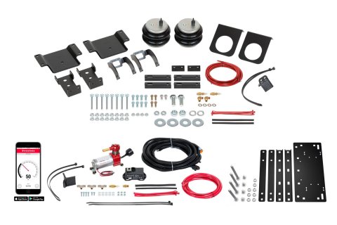 Firestone Ride-Rite F3 Wireless All-In-One Kits W217602876 Air Springs, Analog All-In-One, Air Compressor, Gauge, Rear, Controller, Toyota, Kit