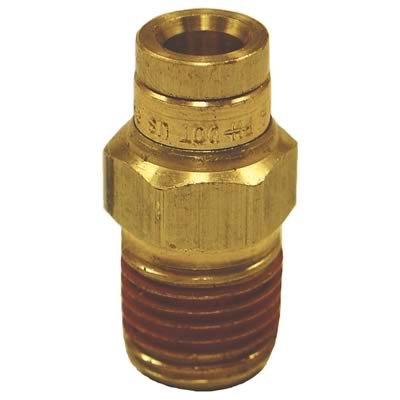 Firestone Air Helper Spring Service Fittings WR17603046 Adapter Fittings, .250 in. Straight, Male Connectors, Set of 25