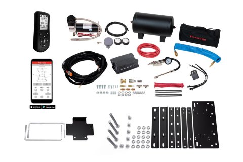 Firestone Air Command Kits WR17602935 Compressor, Suspension, Dual Path, Bluetooth Remote, App Controlled, Extreme Duty, 2 Gallon Tank, Maximum 150 psi, 100 Percent Duty Cycle, Kit