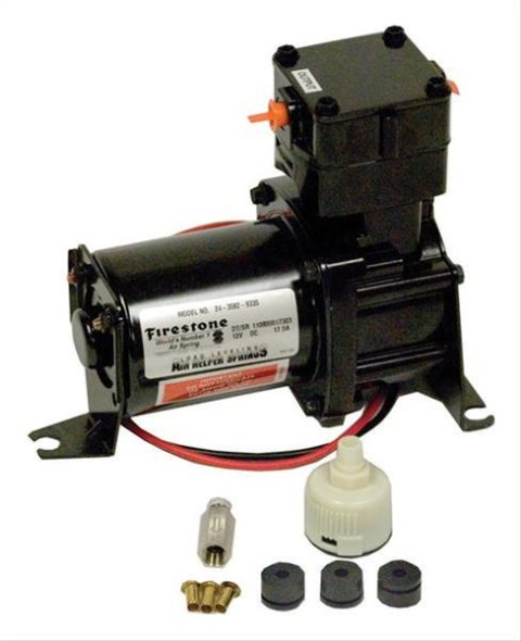 Firestone Heavy Duty Air Compressors WR17609335 Compressor, Suspension, Maximum 150 psi, 12 V DC, 16.4 Amps, Each