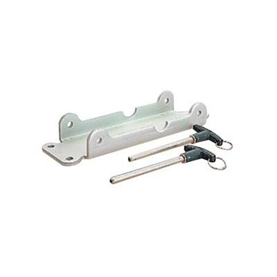 B&M Pro Stick Mounting Plates 80715 Plate, Aluminum, Natural, Stick, Each