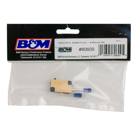 B&M Neutral/Reverse Safety Switches 80609 Neutral Safety/Backup Switch, Pro Stick, Unimatic, Sport Shifter, Pro Bandit, Magnum Grip, Shifters, Each