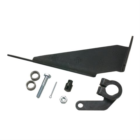 B&M Transmission Brackets and Levers 10497 Bracket, Steel, Natural, Chrysler, Dodge, Plymouth, Kit