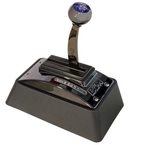 B&M QuickSilver Shifters 81683 Automatic Shifter, Quicksilver, Black Chrome, Chevy, Mopar, Ford, Lincoln, Mercury, Each