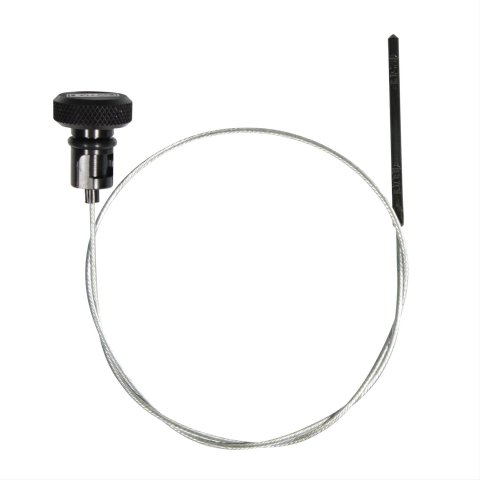 B&M NAG-1 Locking Transmission Dipsticks 22302 Dipstick, Locking, Aluminum Handle, Black Anodized, Chrysler, Dodge, NAG1, Kit