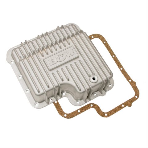 B&M Automatic Transmission Deep Pans 40281 Pan, Deep, Aluminum, Natural, Ford, C-6, Each