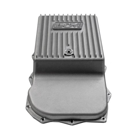 B&M Automatic Transmission Deep Pans 70395 Pan, Hi-Tek Deep, Aluminum, Natural, 4 qt. Capacity Increase, Ram, 8HP70, 8HP75, 845RE, 850RE, Each