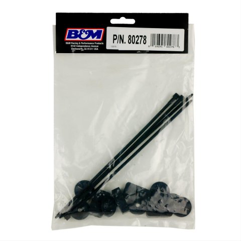 B&M Transmission Cooler Mounting Kits 80278 Kit, Cooler, Kit