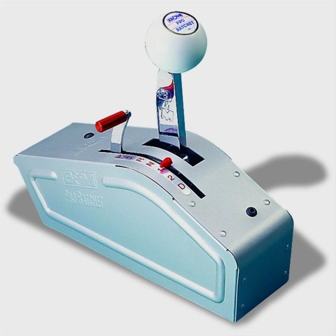 B&M Pro Ratchet Shifters 80840 Automatic Shifter, Ratchet, Chevy, Powerglide, 2 Speed, Each