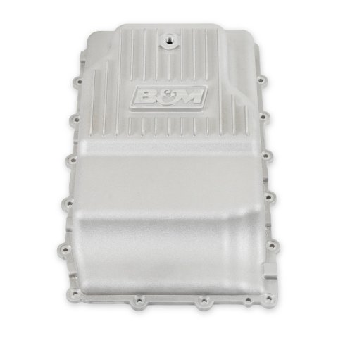 B&M Automatic Transmission Deep Pans 70400 Pan, Deep, Aluminum, Natural, Ford, Lincoln, 10R80, 10R60, Each