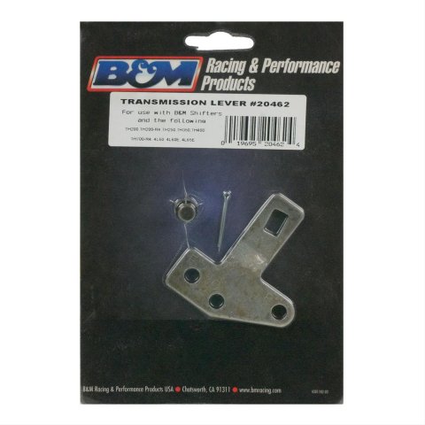 B&M Transmission Brackets and Levers 20462BM Bracket, Steel, Natural, Buick, Chevy, Oldsmobile, Pontiac, Kit