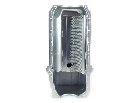 Canton Racing Drag Wet Sump Oil Pans 13-100 Pan, Race, Steel, 7 qt., Rear Sump, Chevy, Small Block, Each