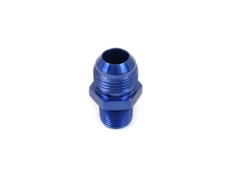 Canton Racing NPT to AN Adapter Fittings 23-246A Fitting, Adapter, NPT, Straight, Aluminum, Blue Anodized, -12 AN, 1/2 in. NPT, Each