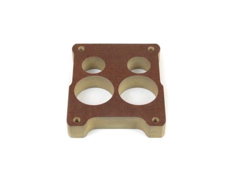 Canton Racing 1 Inch Carburetor Spacer 85-250 Spacer, Phenolic, in. Thick, 4-Hole, Spread Bore, Each