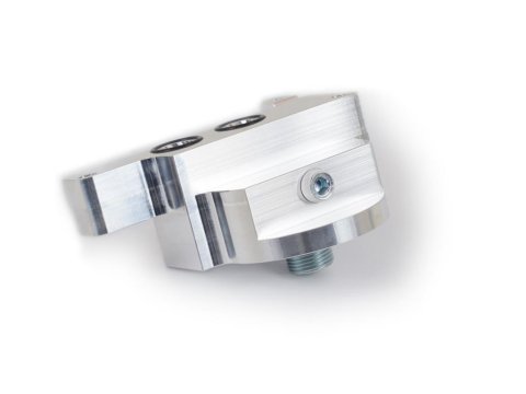 Canton Racing Oil Filter Mounts 22-631 Adapter; Billet Aluminum Remote Mount; Accepts Chevy LS1 Spin-On Filters