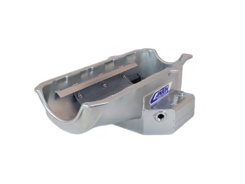 Canton Racing Road Race Series Wet Sump Oil Pans for 1975-1991 CORVETTE - 15-240 Pan, Race, Steel, 6 qt., Rear Sump, Chevy, Small Block, Each