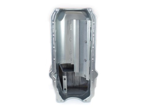 Canton Racing Road Race Series Wet Sump Oil Pans for 1982-1992 CAMARO, FIREBIRD - 15-244 Pan, Race, Steel, 5 qt., Rear Sump, Chevy, Small Block, Each