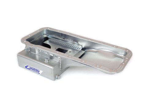 Canton Racing Road Race Series Wet Sump Oil Pans 15-820 Pan, Race, Steel, 7 qt., Front Sump, Ford, Big Block FE, Each
