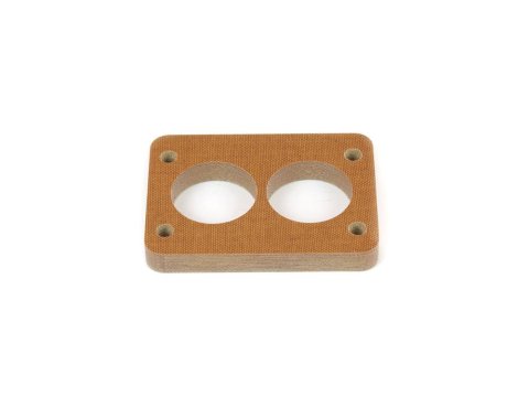 Canton Racing 0.5 Inch Carburetor Spacer 85-032 Spacer, Phenolic, 0.500 in. Thick, 2-Hole, 2-Barrel, Each