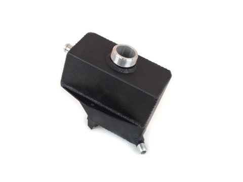 Canton Racing Supercharger Coolant Tanks for 2007-2010 MUSTANG - 80-234SBLK ALUM. SUPERCHARGER TANK '07-'10 GT500 -STOCK CAP STYLE