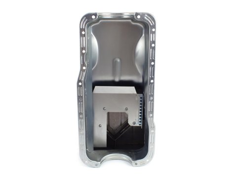 Canton Racing Road Race Series Wet Sump Oil Pans 15-630S Pan, Race, Steel, 8 qt., Front Sump, Ford, Small Block, 289/302, Each