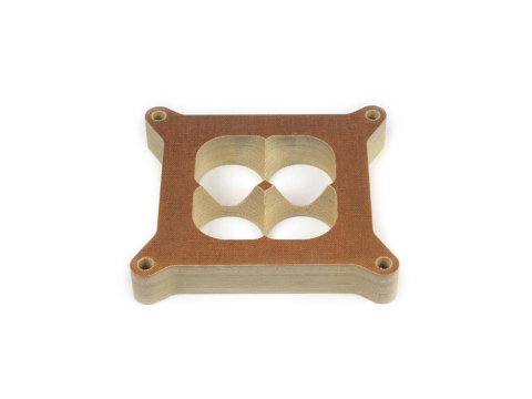 Canton Racing 1.094 Inch Carburetor Spacer 85-158 Spacer, Phenolic, in. Thick, Tapered Combo, Square Bore, Each