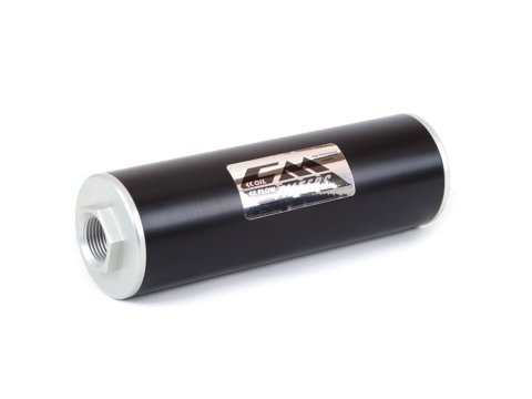 Canton Racing Twin Stage Inline Oil Filters 25-118 Pre-Filter, Inline, Twin-Stage, -12 AN, Female, Inlet/-12 AN Female Outlet, 9.00 in. Length, Each