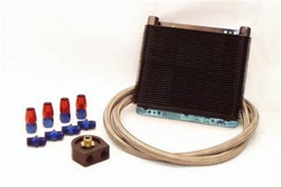 Canton Racing Oil Cooler Kits 22-729 Engine Cooler; Kit; Incl. 8 in. x 11in. x 1.5 in. 20500 BTU Cooler/Mounting Hardware/Sandwi