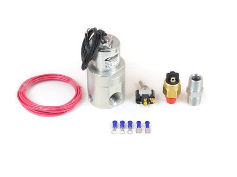 Canton Racing Accusump Electric Pressure Control Valve Kits 24-273X Engine Oil Accumulator Solenoid Valves, 35-40 psi, Toggle Switch Actuation, Kit