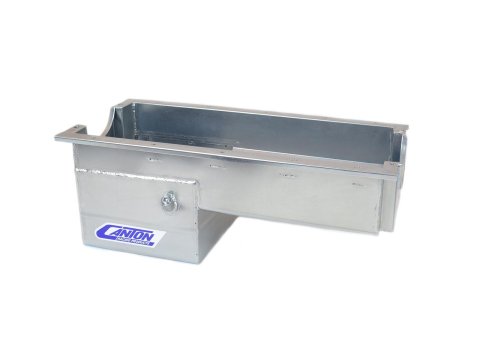 Canton Racing Drag Wet Sump Oil Pans 13-090 Pan, Race, Steel, 5 qt., Rear Sump, Dart/Rocket Block, Each