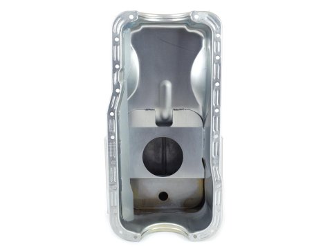 Canton Racing Street/Strip Wet Sump Oil Pans 15-610 Pan, Street/Strip, Steel, 6 qt., Front Sump, Ford, Small Block, Each