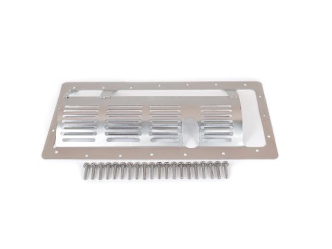 Canton Racing Windage Trays 20-912 Tray, Steel, Clear Zinc, Louvered, Driver Side, for use on Acura®, 1.8L, Each