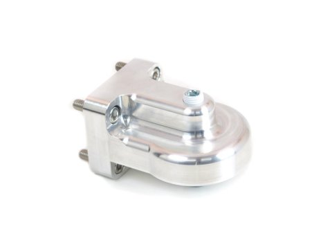 Canton Racing Oil Filter Mounts 22-628 Mount, Single, Billet Aluminum, Polished, 3/4-16 in. Thread Size, Kit