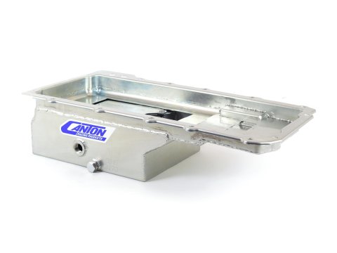 Canton Racing Drag Wet Sump Oil Pans for 1998-2002 CAMARO, FIREBIRD - 13-270 Pan, Racing, Rear Sump, Steel, 1-piece Rear Main Seal, Chevy, Pontiac, 5.7L LS