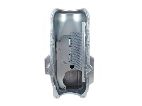 Canton Racing Road Race Series Wet Sump Oil Pans 15-250T Pan, Race, Steel, 6 qt., Rear Sump, Chevy, Small Block, Each