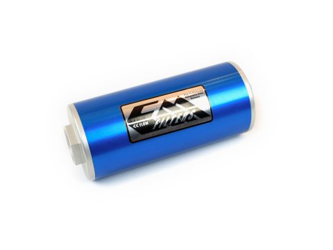 Canton Racing CM Inline Oil Filters 25-116 Filter, Filter, Element, -12 AN O-Ring Female Inlet/Outlet, 2.75 Dia. x 6.00 in. Length, Each