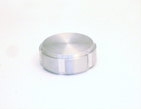 Canton Racing Billet Aluminum Mustang Coolant Tank Caps for 1994-2014 MUSTANG - 81-236 Cap, Aluminum, Natural, Ford, Each