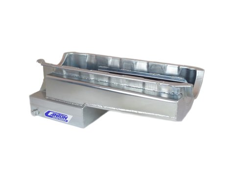 Canton Racing Drag Wet Sump Oil Pans 13-344 Pan, Race, Steel, 7 qt., Rear Sump, Chevy, Big Block, Each