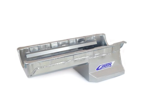 Canton Racing Street/Strip Wet Sump Oil Pans 15-320T Pan, Drag Race, Steel, 7 qt., Rear Sump, Chevy, Gen V & VI Big Block, Each