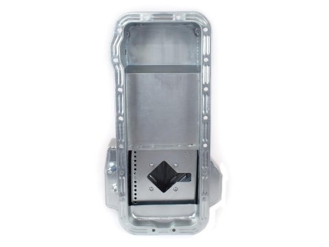 Canton Racing Road Race Series Wet Sump Oil Pans 15-874 Pan, Race, Steel, 6 qt., Rear Sump, Ford, Big Block FE, Each
