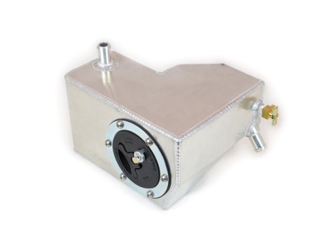 Canton Racing Supercharger Coolant Tanks for 2007-2012 MUSTANG - 80-234XL Tank, 4 qt. Capacity, Aluminum, Natural, Ford, 5.4L Modular, Each