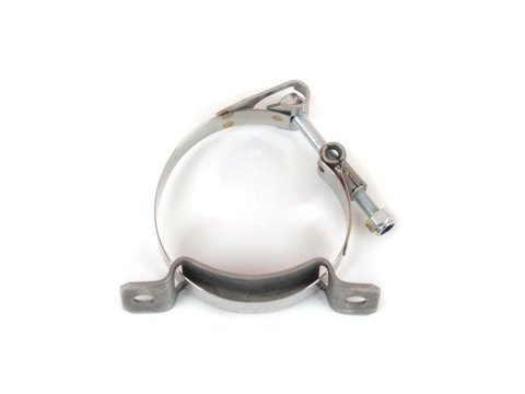 Canton Racing CM Filter Mounting Brackets 26-890 Bracket, Fuel Filter, Stainless Steel, Natural, Each