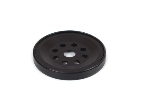 Canton Racing Oil Filter Plates 22-575 Plate, Aluminum, Black, Mopar, Small Block LA, Each