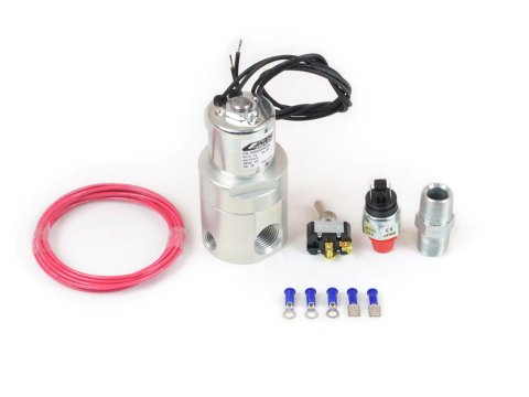 Canton Racing Accusump Electric Pressure Control Valve Kits 24-271X Engine Oil Accumulator Solenoid Valves, 20-25 psi, Toggle Switch Actuation, Kit