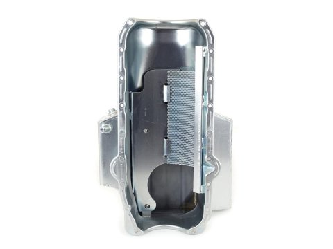 Canton Racing Circle Track Wet Sump Oil Pans 11-120M Pan, Track, Steel, 7 qt., Rear Sump, Chevy, Small Block, Each