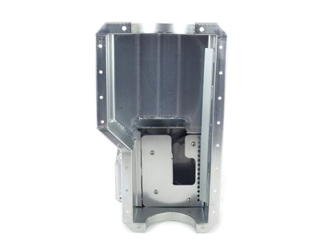 Canton Racing Circle Track Wet Sump Oil Pans 11-910 Pan, Track, Steel, 5 qt., Rear Sump, Ford, 4-Cylinder, 2.3L, Each