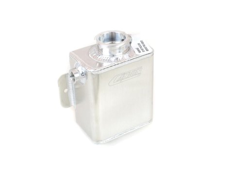 Canton Racing Coolant Expansion Fill Tanks 80-200 Overflow Tank, 1.25 qt., Rectangular, Aluminum, Natural, 3/8 in. NPT Inlet, Universal, Kit