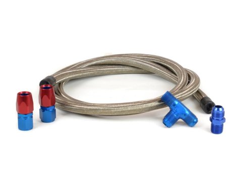 Canton Racing Accusump Universal Installation Kits 24-800 Kit, Braided Stainless Steel Hose, 6.0 ft. Length, Kit